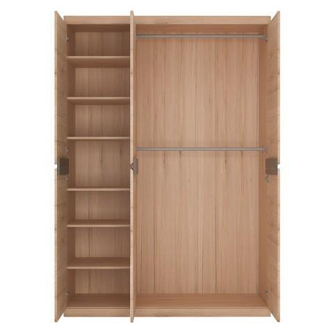 3 Door Wardrobe with Centre Mirror door - Home Utopia 