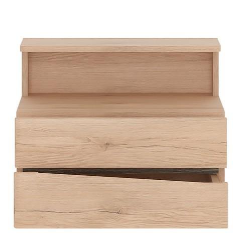 2 Drawer Bedside Cabinet Drawer (wall fixing) - Home Utopia 