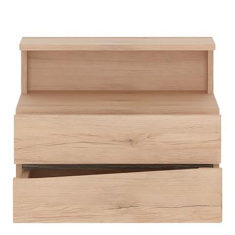 2 Drawer Bedside Cabinet Drawer (wall fixing) - Home Utopia 