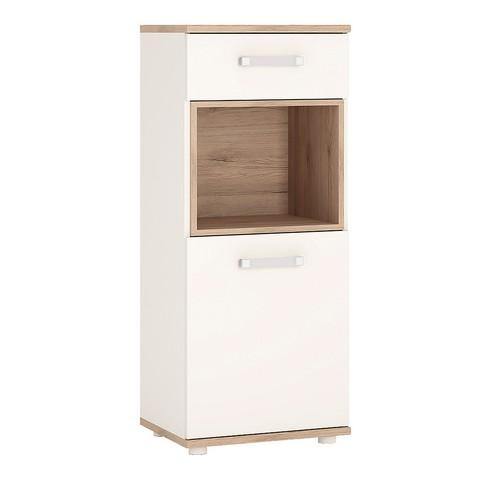 1 Door 1 Drawer Narrow Cabinet - Home Utopia 