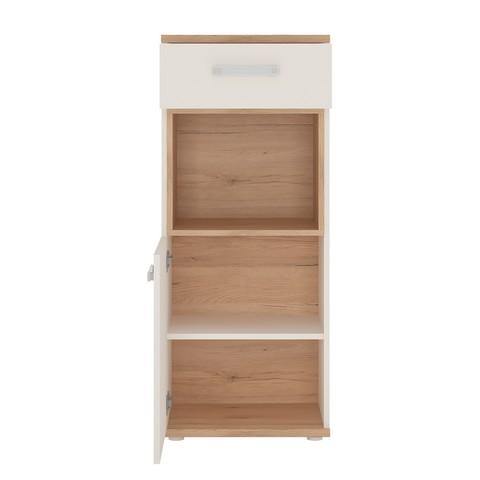 1 Door 1 Drawer Narrow Cabinet - Home Utopia 