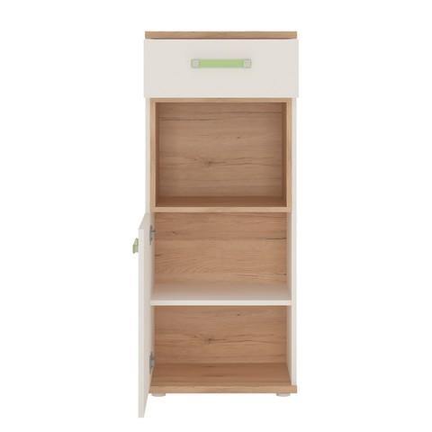 1 Door 1 Drawer Narrow Cabinet - Home Utopia 