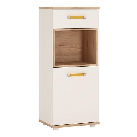 1 Door 1 Drawer Narrow Cabinet - Home Utopia 