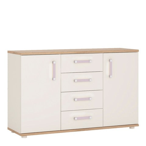 4 Kids 2 Door 4 Drawer Sideboard