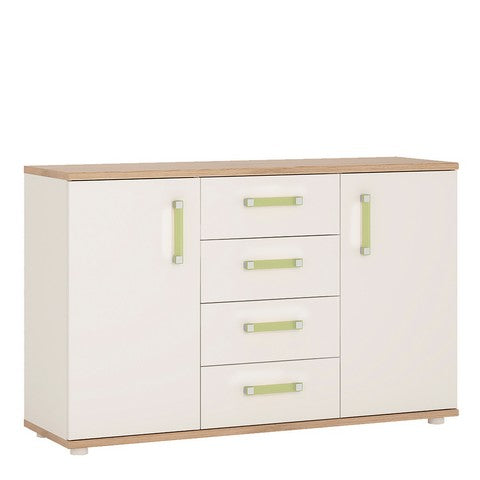 4 Kids 2 Door 4 Drawer Sideboard