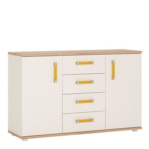 4 Kids 2 Door 4 Drawer Sideboard