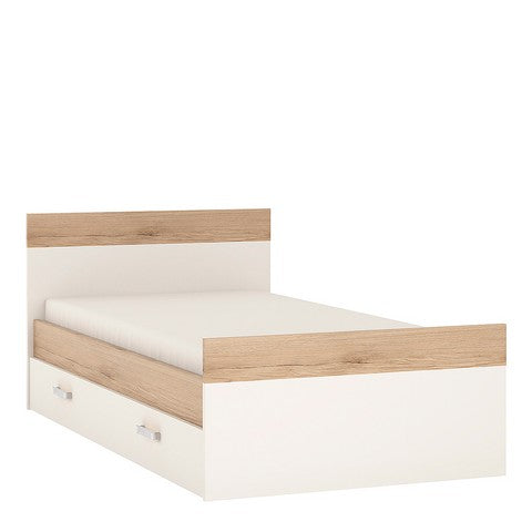 4 Kids Single Bed with under Drawer