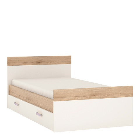 4 Kids Single Bed with under Drawer