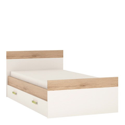 4 Kids Single Bed with under Drawer