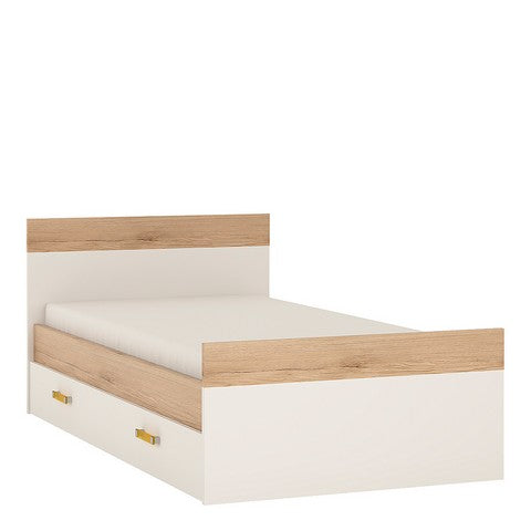 4 Kids Single Bed with under Drawer