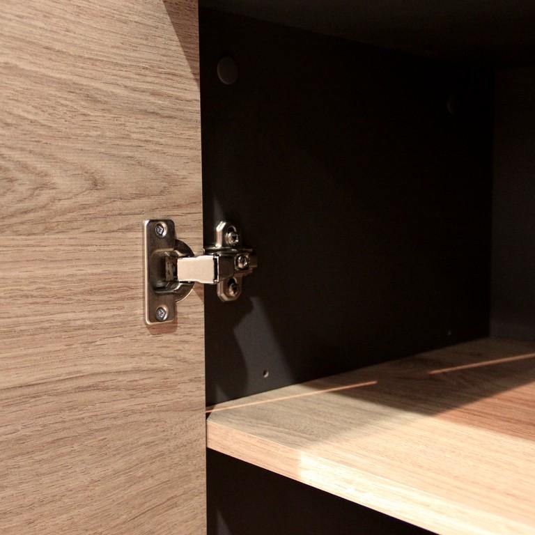 1 Door 4 drawer display cabinet - Home Utopia 