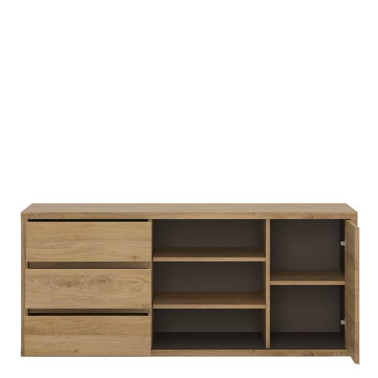 1 Door 3 drawer TV cabinet - Home Utopia 