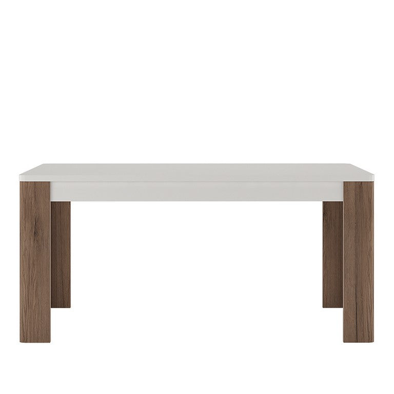 Toronto Dining Table White And Oak