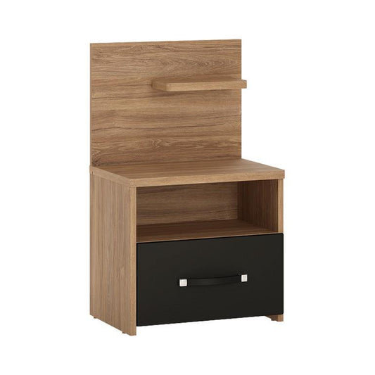 1 drawer bedside with open shelf (RH) - Home Utopia 