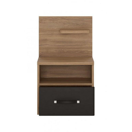 1 drawer bedside with open shelf (RH) - Home Utopia 