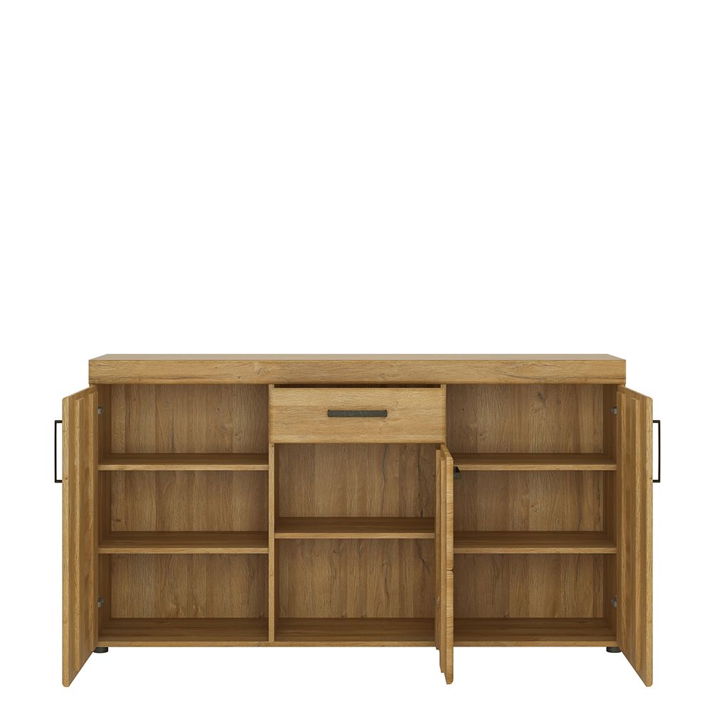 Cortina 3 Door 1 Drawer Sideboard