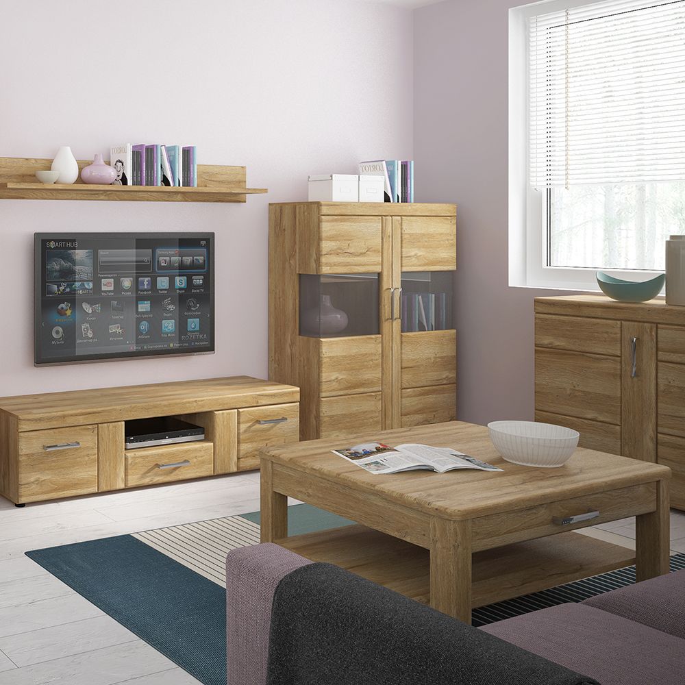 Cortina 3 Door 1 Drawer Sideboard