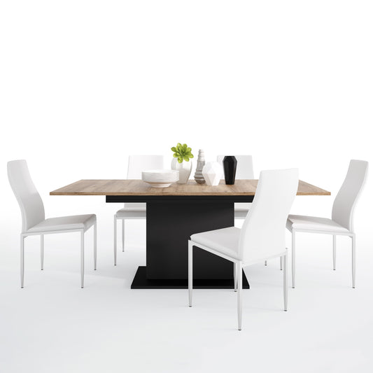 Brolo Dining Set Package Extending Dining Table + Chairs