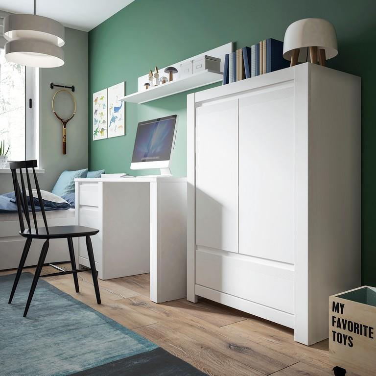 1 Door 1 Drawer Desk - Home Utopia 