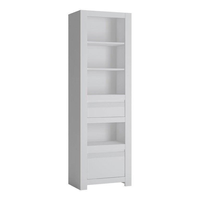 Novi 2 Drawer Bookcase