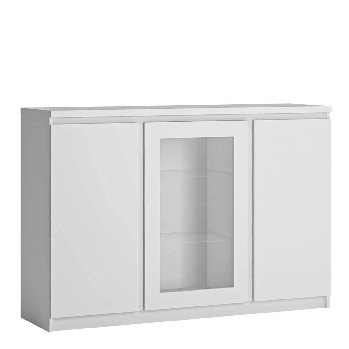 Fribo 3 door sideboard (Glazed centre) - Home Utopia 