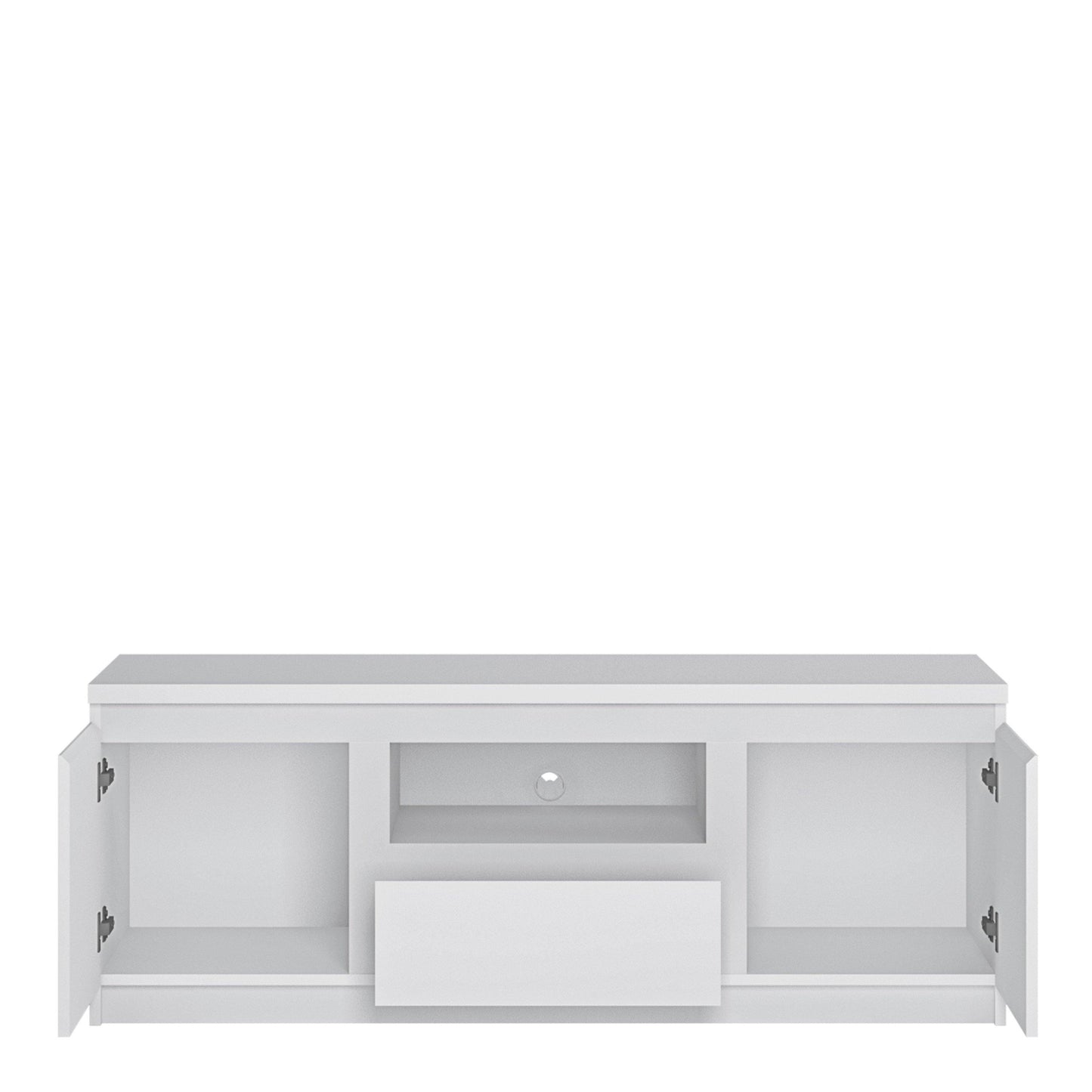 Fribo 2 door 1 drawer 136 cm wide TV cabinet - Home Utopia 