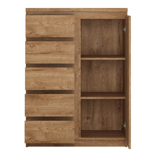 Fribo 1 door 5 drawer cabinet - Home Utopia 