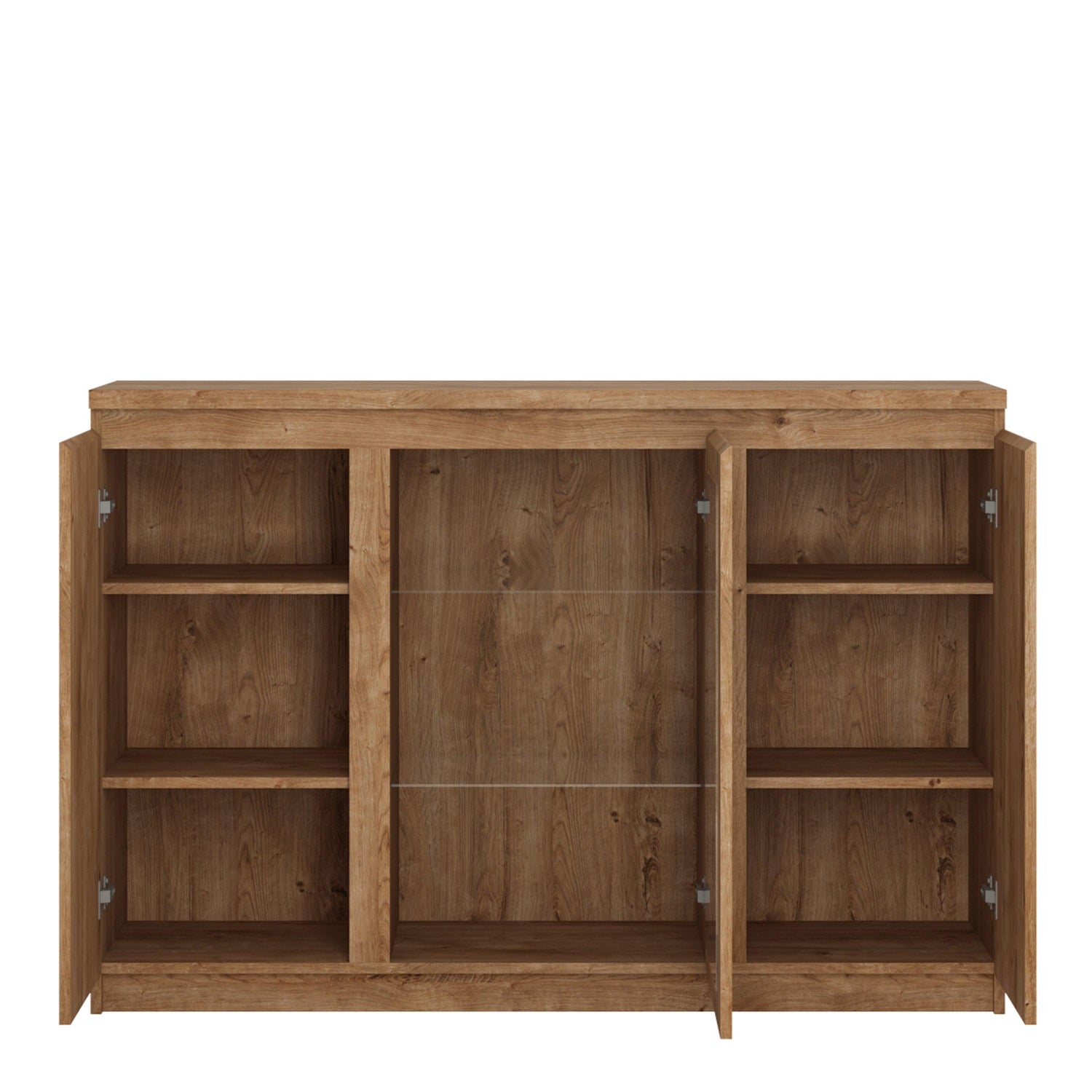 Fribo 3 door sideboard (Glazed centre) - Home Utopia 