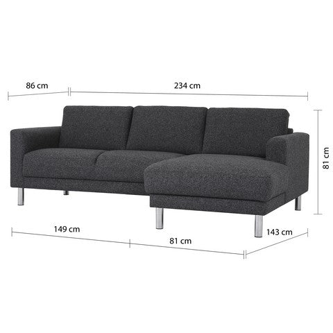 Cleveland Chaiselongue Sofa