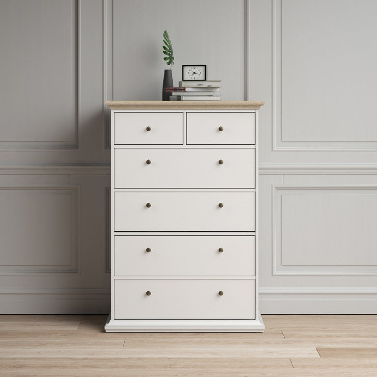 Paris Chest of 6 Drawers.