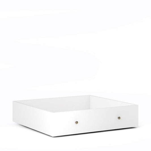 Paris  Storage Drawer for Single Bed in White