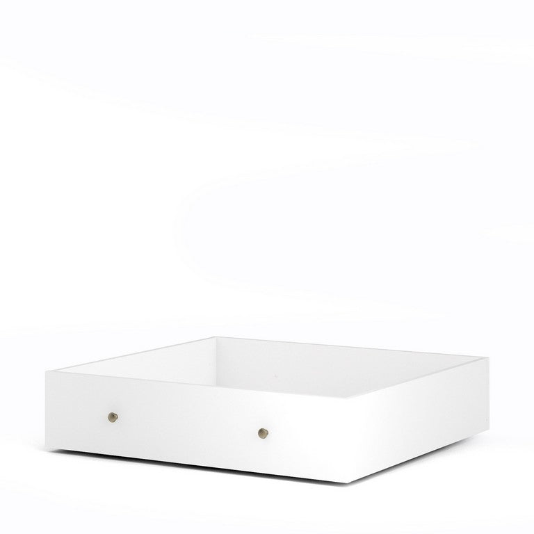 Paris  Storage Drawer for Single Bed in White