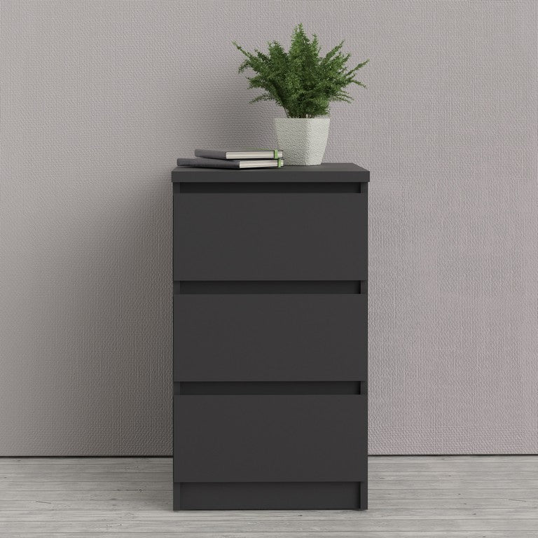 Naia Bedside - 3 Drawers.