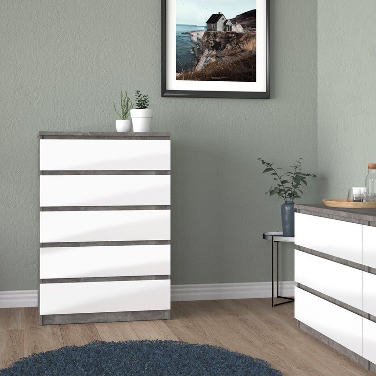 Naia Chest of 5 Drawers.