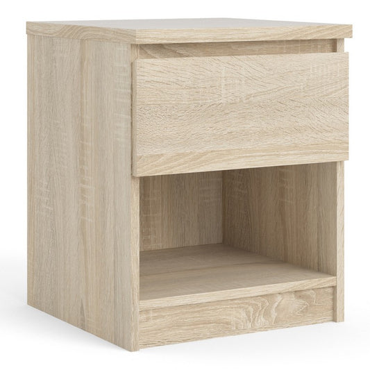 Naia Bedside - 1 Drawer 1 Shelf in Oak structure