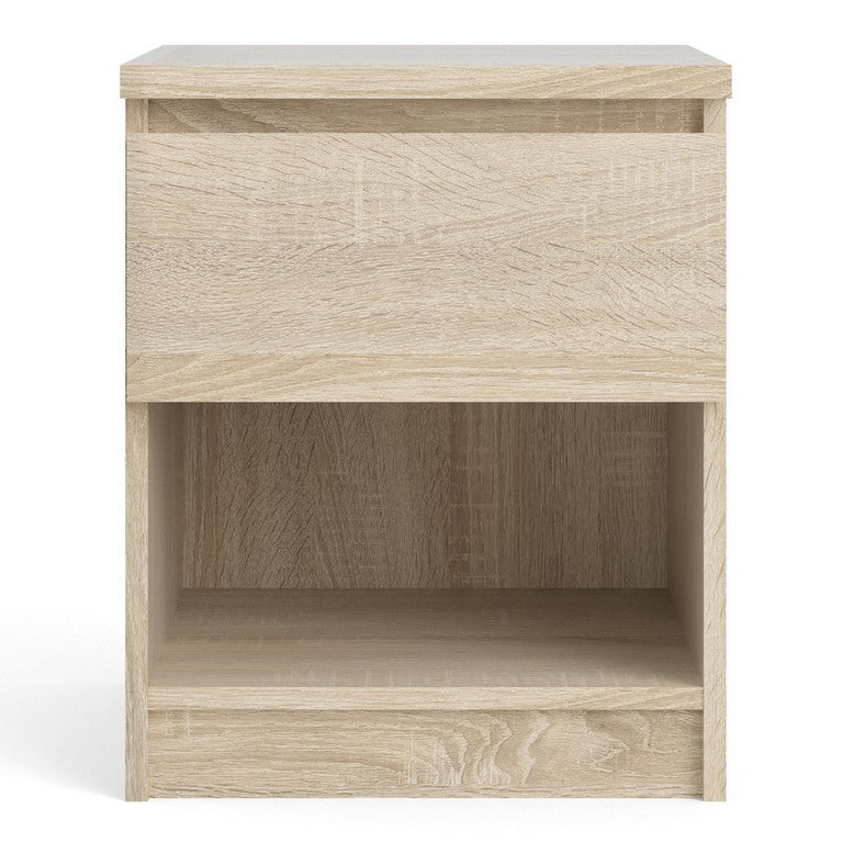 Naia Bedside - 1 Drawer 1 Shelf in Oak structure