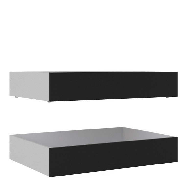 Naia Set of 2 Underbed Drawers (for Single or Double beds).