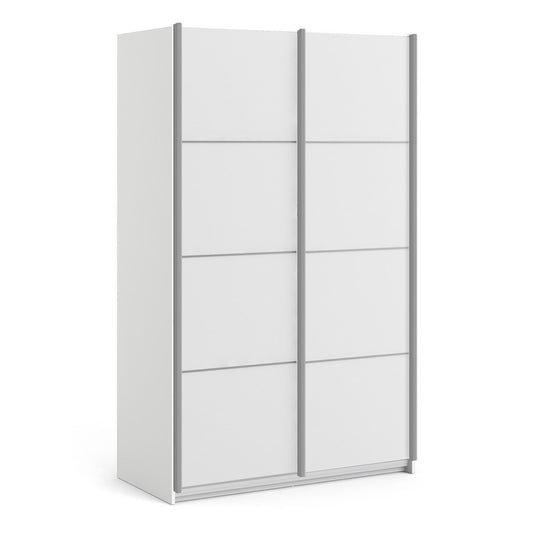 Sliding Wardrobe 120cm with Doors with Shelves.