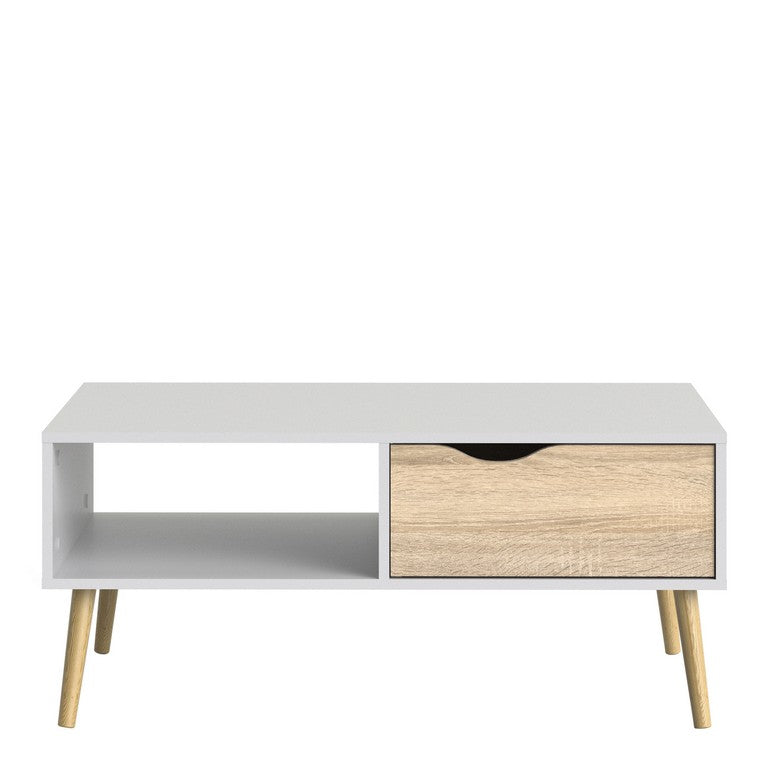 Oslo Coffee Table 1 Drawer 1 Shelf