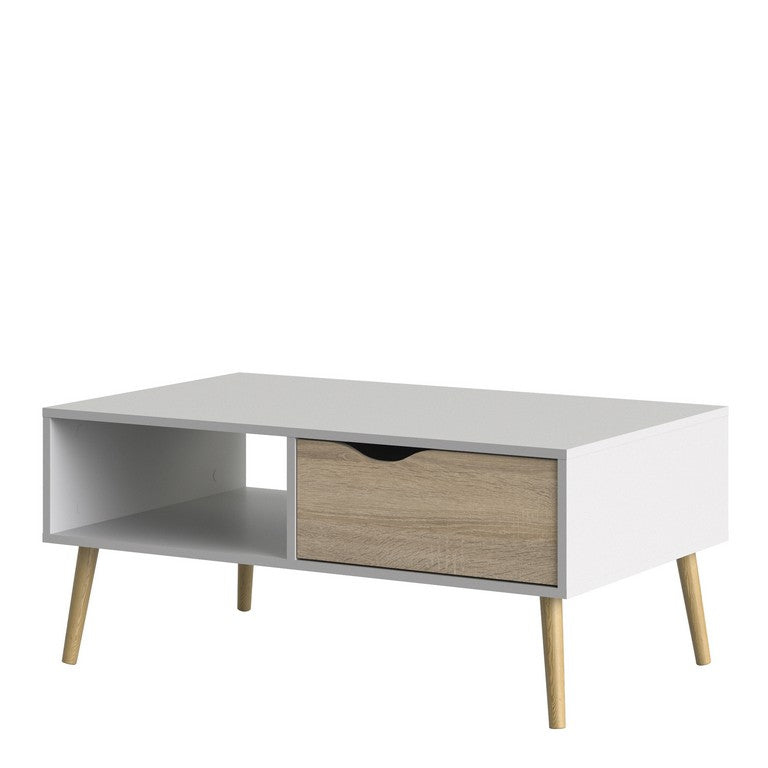 Oslo Coffee Table 1 Drawer 1 Shelf