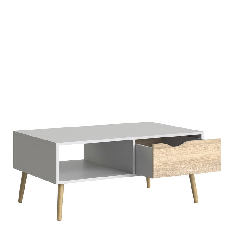 Oslo Coffee Table 1 Drawer 1 Shelf