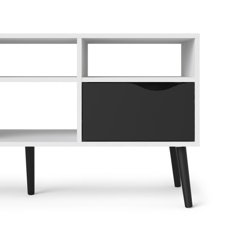 Oslo TV Unit - Wide - 2 Drawers 4 Shelves