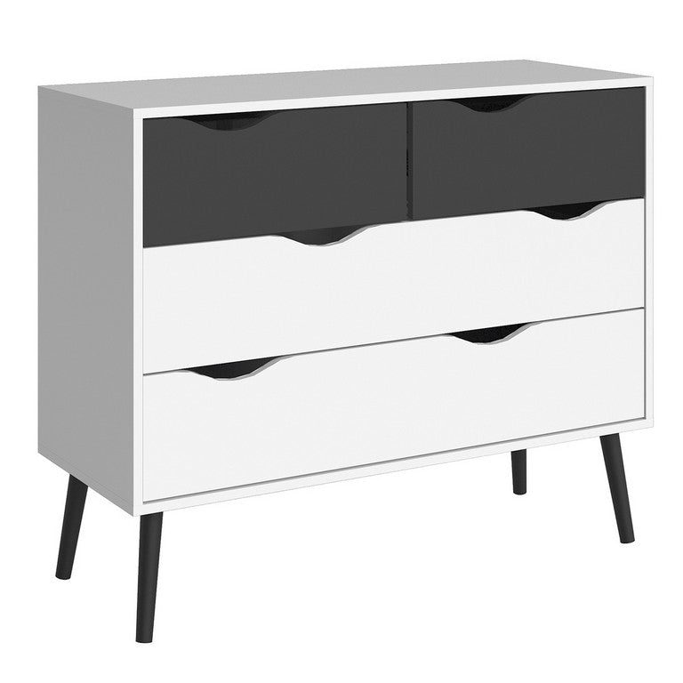 Oslo Chest of 4 Drawers (2+2)