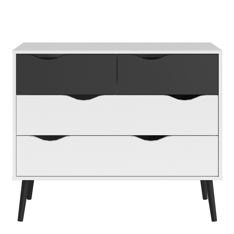 Oslo Chest of 4 Drawers (2+2)