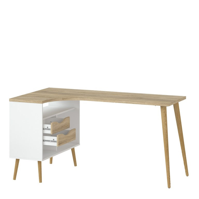 Oslo Desk 2 Drawer