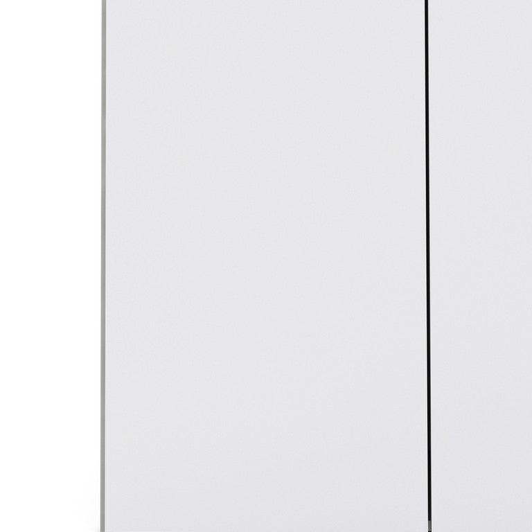 Wardrobe with 3 doors + 3 drawers (175) White.