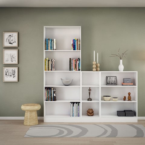 Basic Low Narrow Bookcase