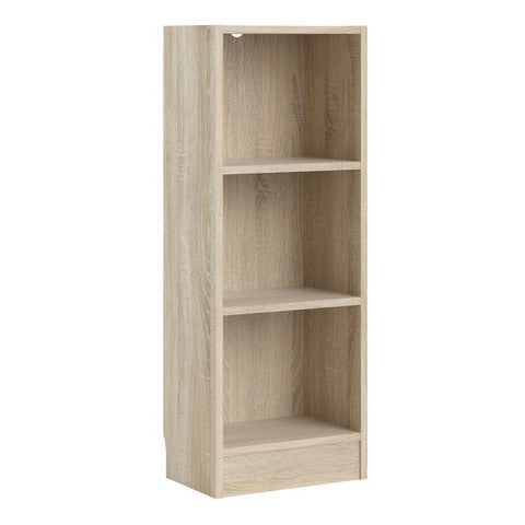 Basic Low Narrow Bookcase