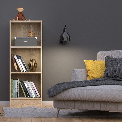 Basic Low Narrow Bookcase