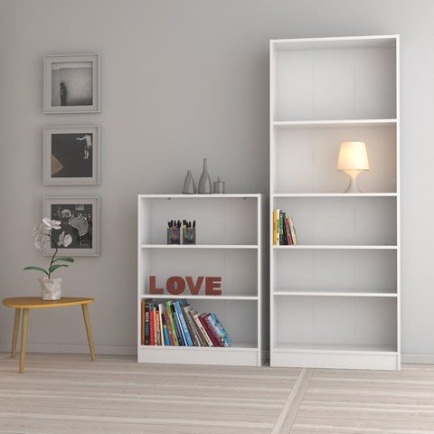 Basic Low Wide Bookcase